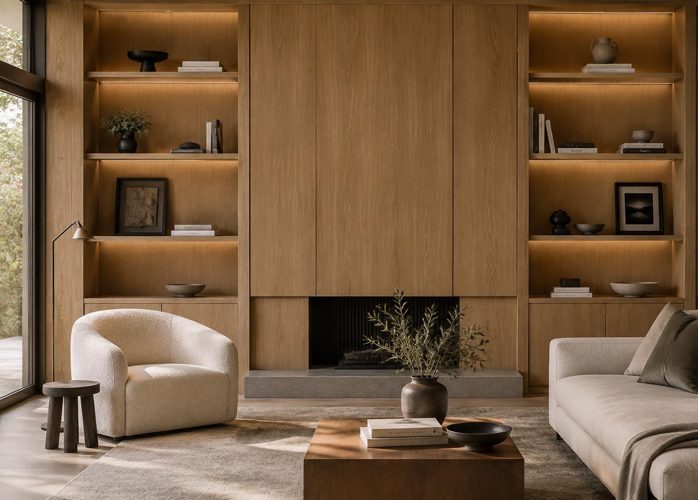 Built-In Living Wall