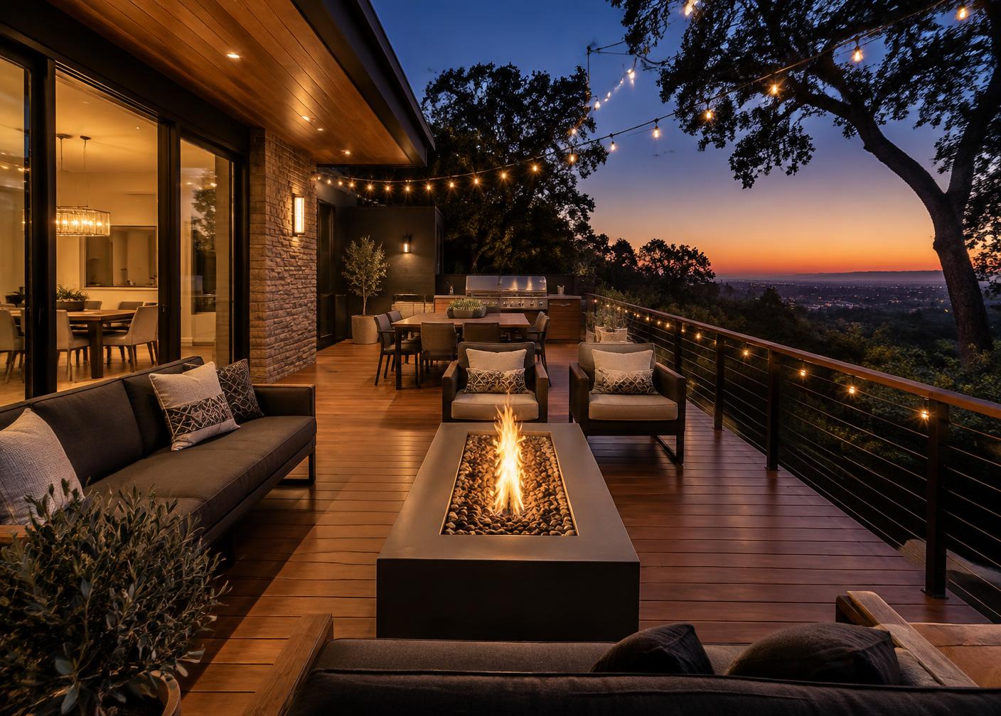 Evening Deck